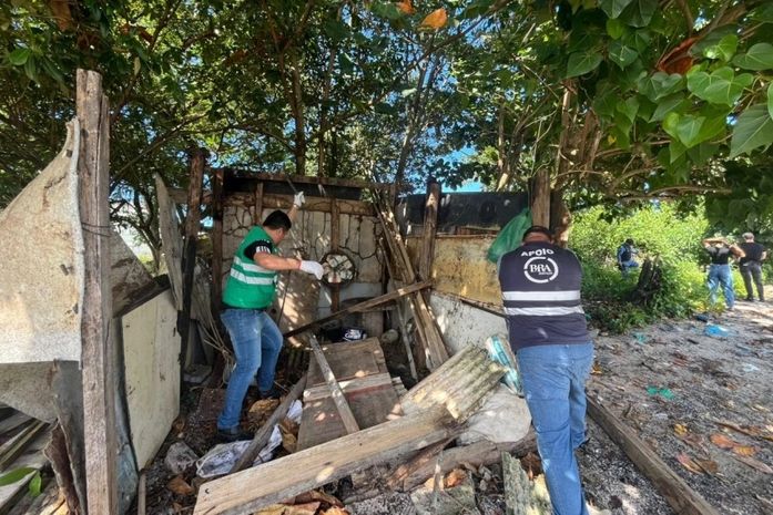 Tiroteio e demolição: operação desmantela base de facção criminosa no Vergel do Lago