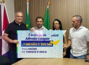 Alfredo Gaspar entrega emenda de R$ 1.235.000,00 para a saúde em Tanque D’Arca