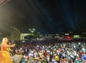 Multidão celebra chegada de 2024 no Réveillon de Delmiro Gouveia