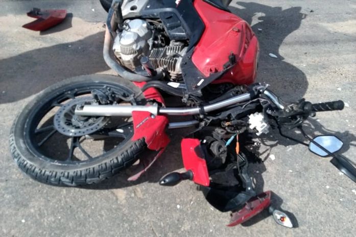 Motociclista fica ferido em colisão com carro na AL-205, em Marechal Deodoro