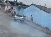 Motorista joga carro contra ex e deixa três feridas em Rio Largo