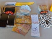 Material apreendido com jovem em Paripueira