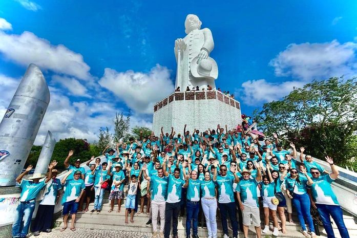 Mais de 350 fiéis canoenses participam de romaria a Juazeiro do Norte