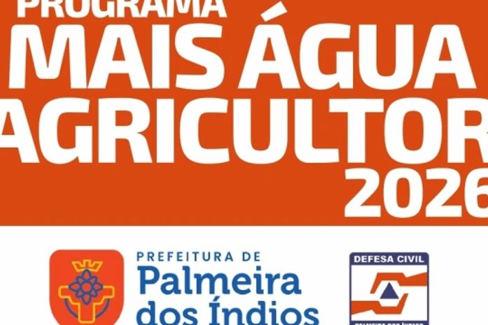 Prefeitura de Palmeira iniciará programa Mais Água Agricultor 2026 na próxima segunda-feira (12)