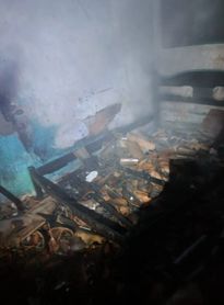 Incêndio atinge casa e provoca desabamento de telhado Zona da Mata de Alagoas