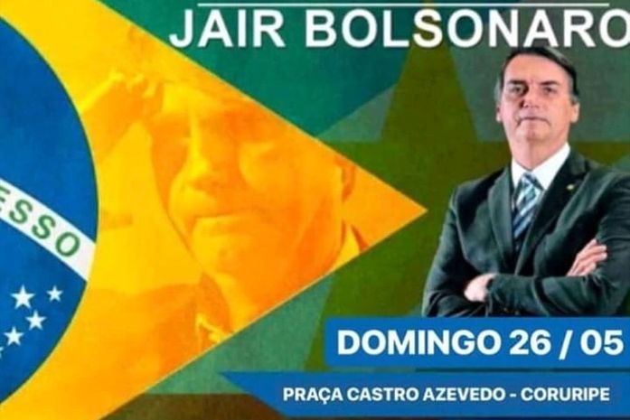 Apoiadores de Jair Bolsonaro convocam manifestação para o dia 26 em Maceió e outros estados