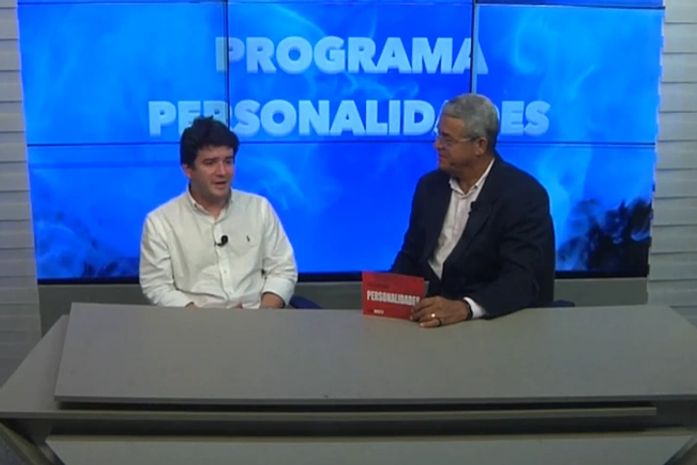 Personalidades entrevista Felipe Feijó,presidente da Federação Alagoana de Futebol