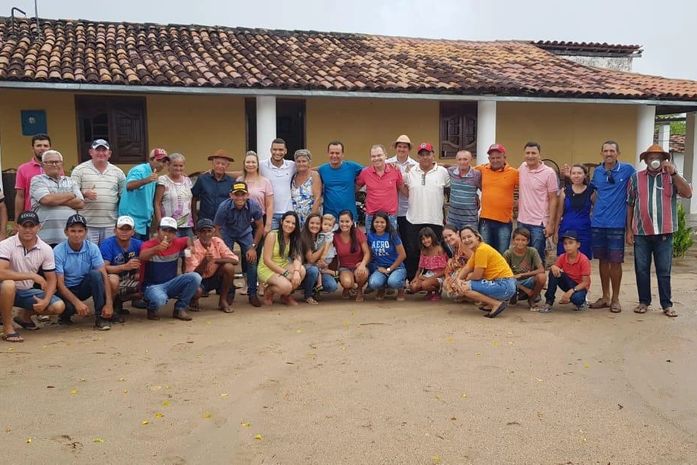 Prefeita Santana Mariano, visita comunidades em Major Izidoro
