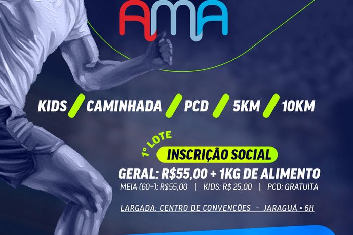 Inscrições abertas para a 1ª Corrida QUEM CORRE AMA