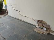 Rachadura em imóvel no Pinheiro