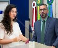 Teca Nelma e Leonardo Dias