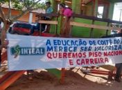 Professores de Coite do Noia e Campo Grande paralisam atividades 