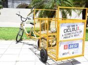 Sesi e Relix entregam novas bicicletas adaptadas para catadores