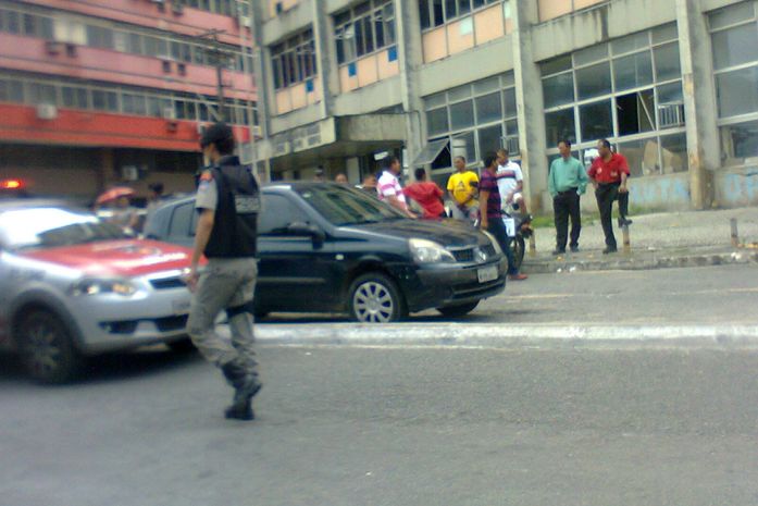 Militares flagraram a ação dos invasores