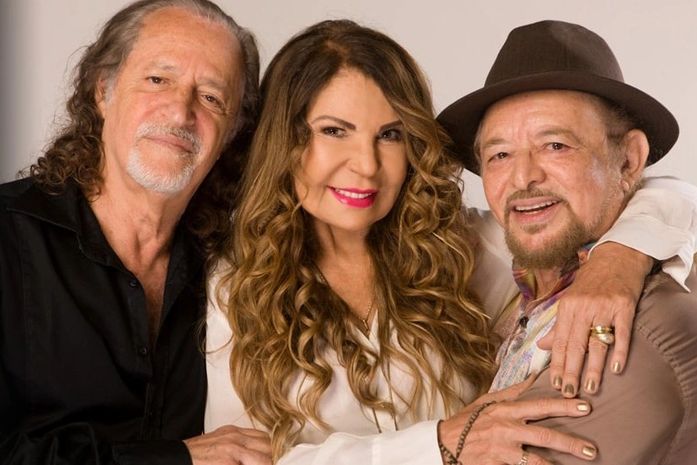 O grande encontro: Elba, Alceu e Geraldo fazem show em Maceió