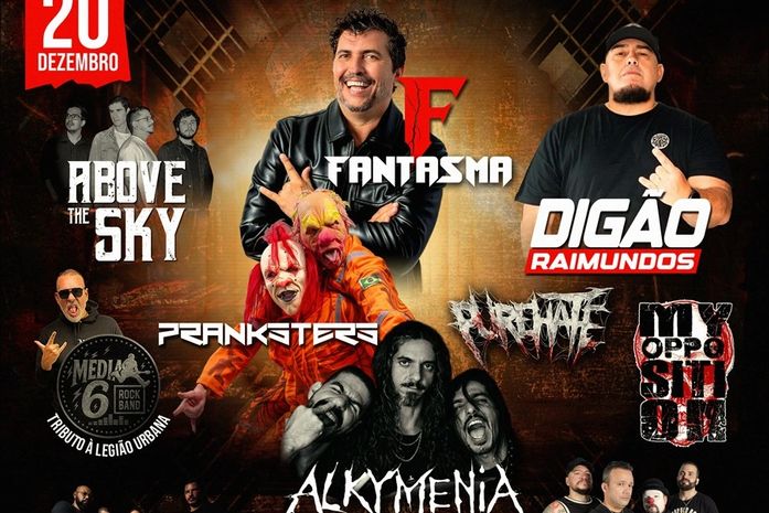 Fantasma Rock vai reunir todas as tribos, com 11 atrações e 12h de música