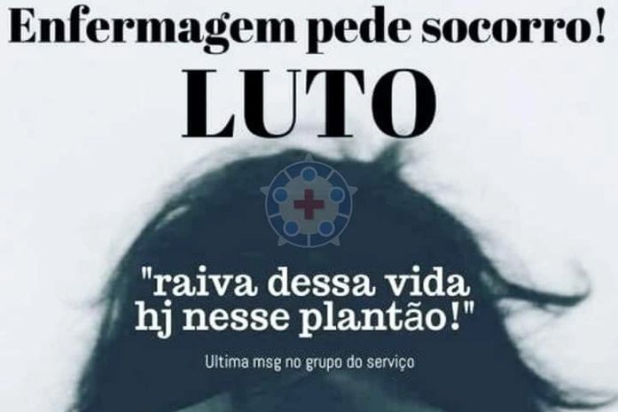 Técnico em enfermagem comete suicidio no hospital Carvalho Beltrão, em Coruripe, Alagoas, ou, o suicídio entre os profissionais da saúde é um problema estrutural.