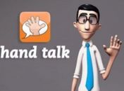 Aplicativo "Hand Talk" permite aos deficientes auditivos lerem através do sinal de libras.
