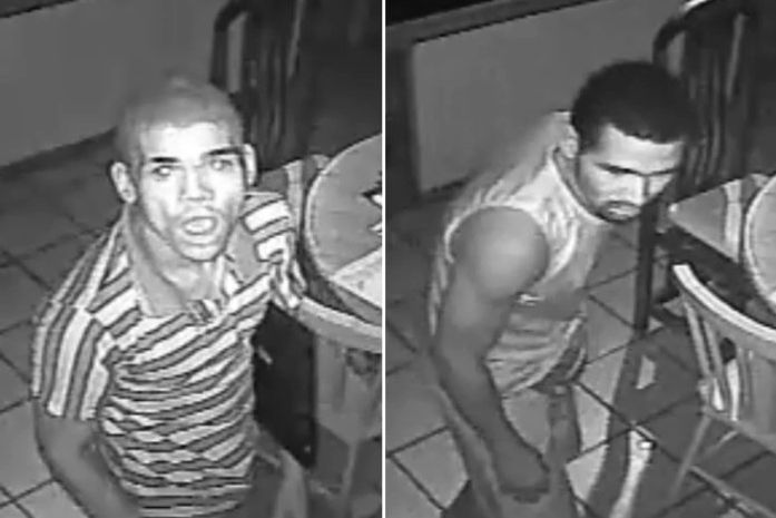 PC divulga imagens de assaltantes de pousada em Cruz das Almas