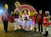 Com chegada do Papai Noel e diversas atrações, prefeitura de Branquinha promove abertura do Encanto de Natal
