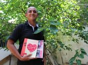 Pedro César da Silva e seus livros