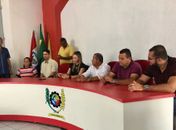 Cícero Cavalcante discursa em nome do MDB de Renan  Calheiros para tornar o partido forte em São Luís