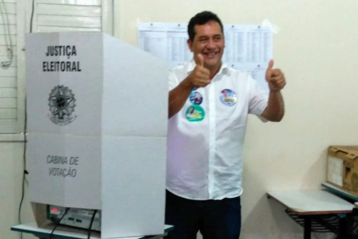 "Estou confiante na vitória de Arapiraca", afirma Severino Pessoa após voto neste domingo (7)