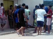 Jovem foi alvejado várias vezes na cabeça (Foto: Alagoasweb)