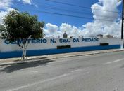 Cemitério Nossa Senhora da Piedade em Anadia recebe manutenção para Dia de Finados