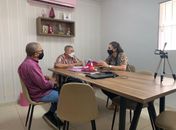 Tereza se reuniu com os profissionais em março para ajudar no encaminhamento do PLP.