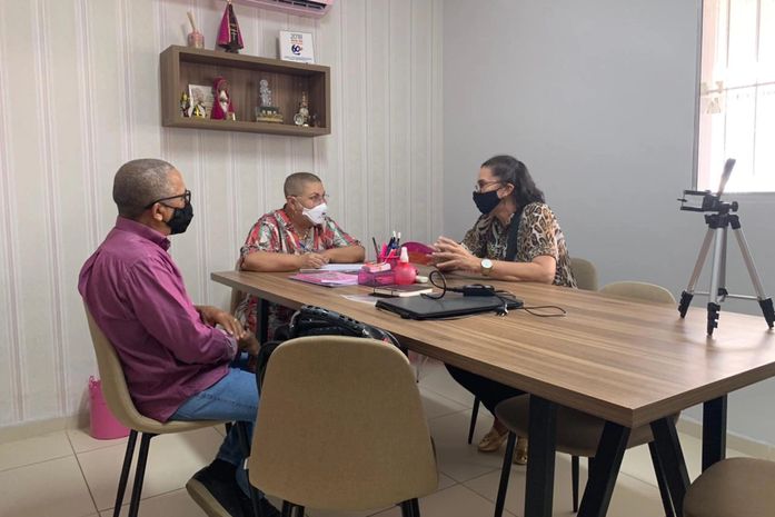 Tereza se reuniu com os profissionais em março para ajudar no encaminhamento do PLP.