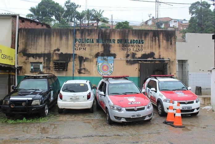 Bandidos atiraram contra Companhia da Polícia