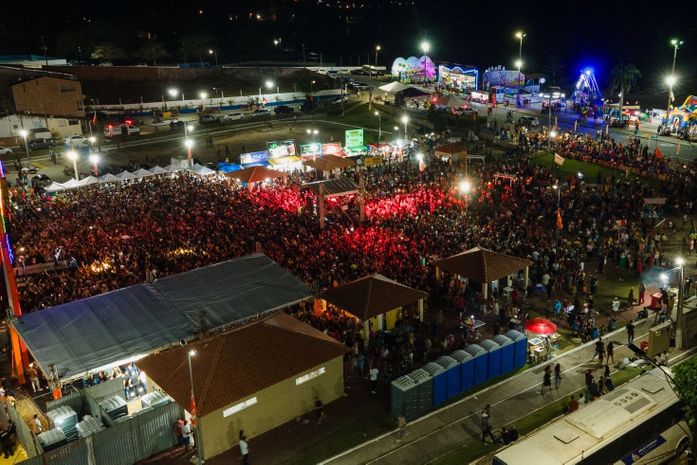 Com shows marcados por nostalgia, emoção e forró, público lota Praça Beira Rio no último dia do Festival Primaverão