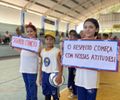 Estudantes de quatro escolas municipais de tempo integral participam de jogos internos