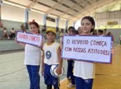 Estudantes de quatro escolas municipais de tempo integral participam de jogos internos
