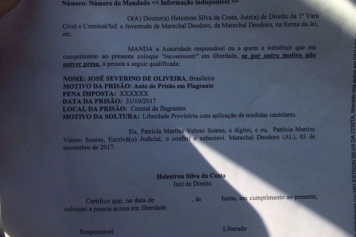 Alvará de Soltura