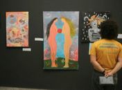 Olhando além: pintora surrealista faz exposição em Arapiraca