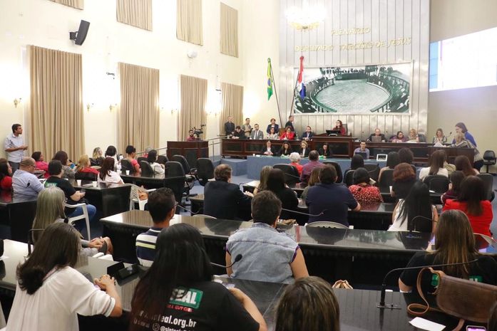 Sessão especial para avaliar a situação do Plano Estadual de Educação.