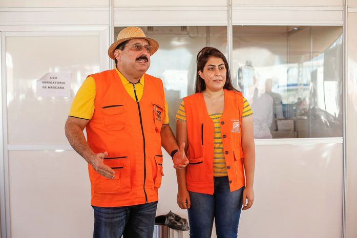 Secretária Gabriela Gonçalves e prefeito de Rio Largo anunciam vacinação de adolescentes acima de 14 anos contra Covid-19