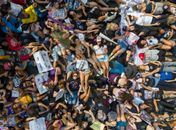 Protesto contra feminicídios