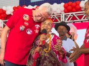 
Paulão merece a luta!- afirma Mãe Mirian,aos 92 anos,  a mais antiga sacerdotisa das religiões de Matriz Africana de Alagoas
