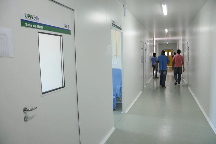 Interior da UPA do Trapiche