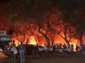 Incêndio em vegetação de Palmeira dos Índios deixa moradores assustados