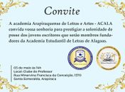 Arapiraca se destaca com a criação da Academia Estudantil de Letras de Alagoas 
