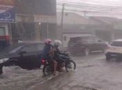 Temporal provoca alagamentos em Arapiraca