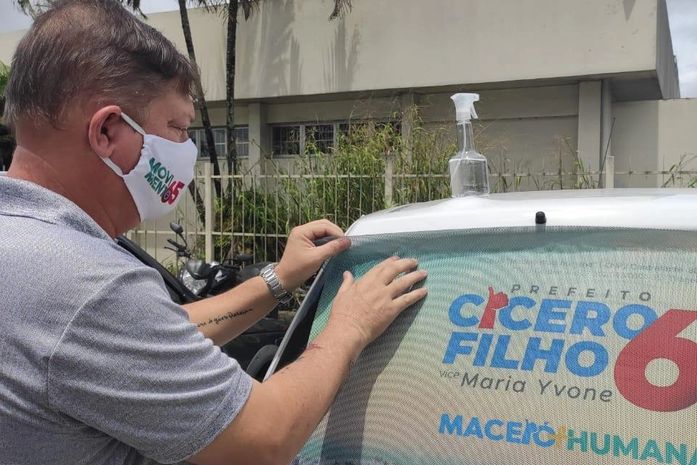 Cícero Filho, único candidato a prefeito a iniciar campanha no Tabuleiro