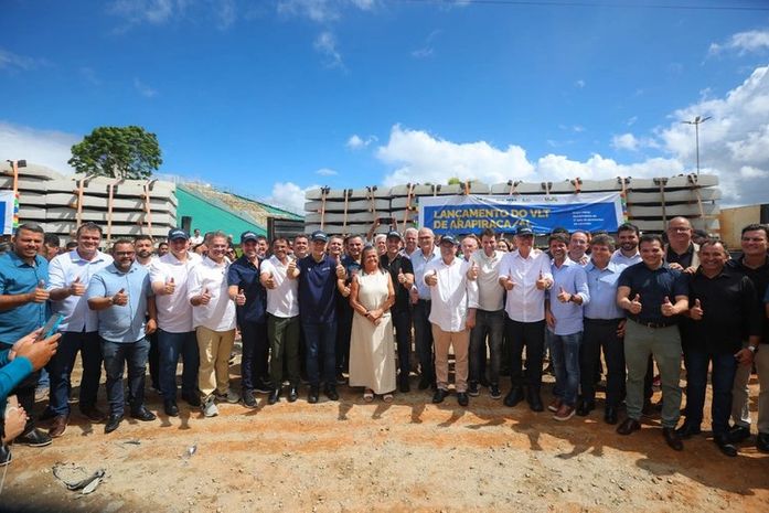 Anuncio do VLT e a inauguração do Hospital Metropolitano em 2026, evidencia a força política de Arapiraca