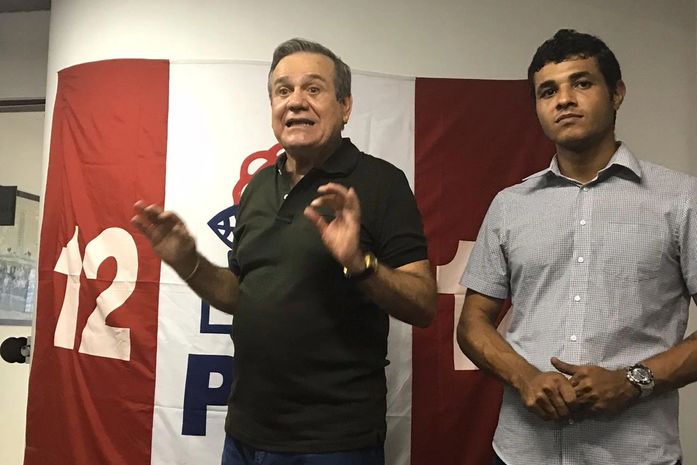 Ronaldo Lessa e seu filho Nivaldo Lessa