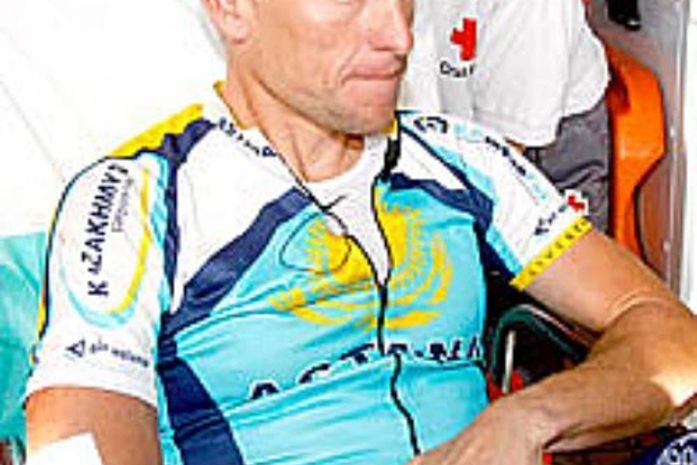 Heptacampeão da Volta da França sofreu uma queda na Espanha