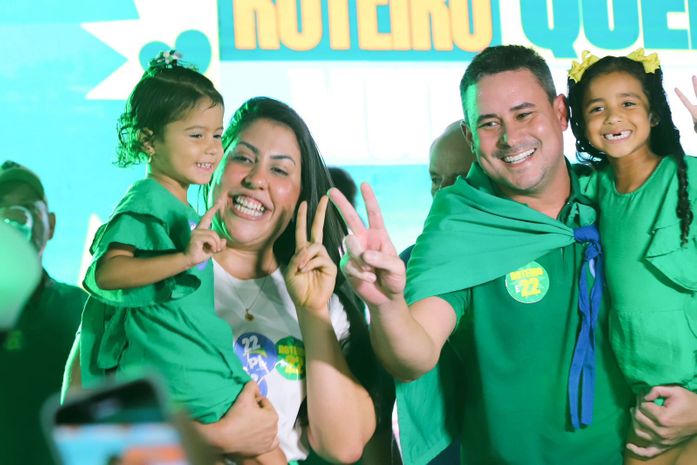 Deputada Gabi Gonçalves manifesta apoio a candidatura de Thiago Cursino e Cicera Toy na Convenção Partidária em Roteiro